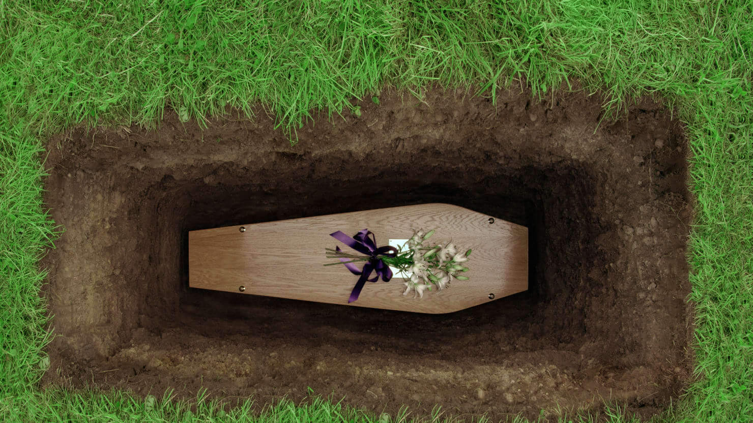 Захоронение гробом цена